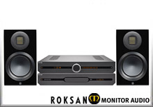 Roksan Attessa Integrated Amplifier + CD + Monitor Audio Gold 50